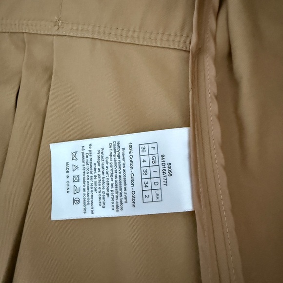 Classic Tan Women's Trench Coat - Picture 6 of 6